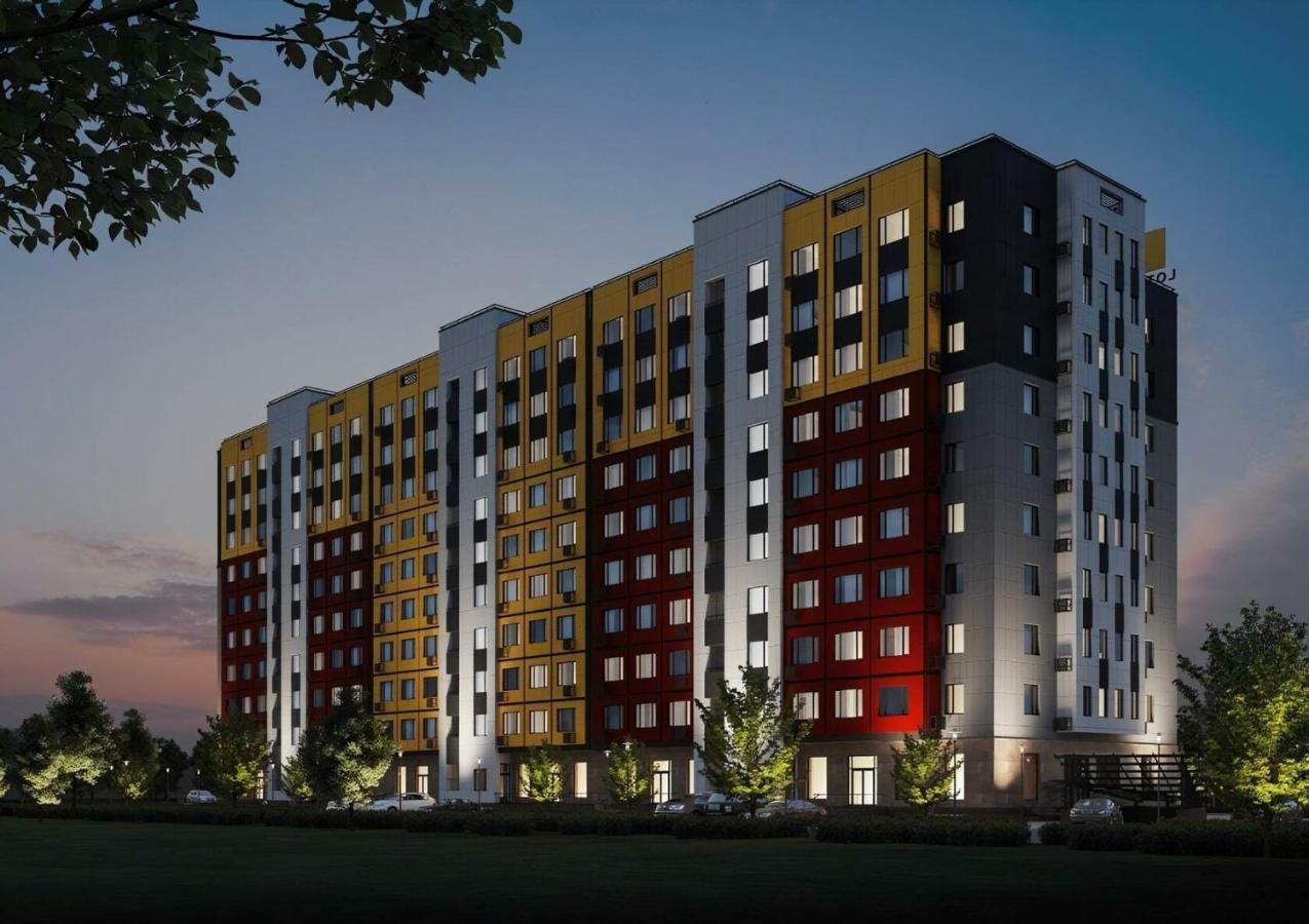 Уютная Квартира-Студия Жк Lotus Terrace Διαμέρισμα Αλμάτι Εξωτερικό φωτογραφία